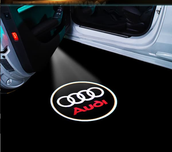 2 st Audi Aodi välkomstljus A4LA5A6L omgivande ljus A7A8