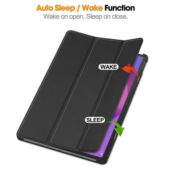 Etui til Lenovo Idea Tab Pro Anti-Drop Læder Stand Tablet Cover - Grå Multicolor{yh}