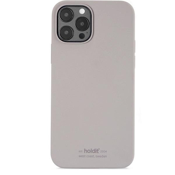iPhone 12 Pro Max - holdit Mobilskall Silikon - Taupe Taupe