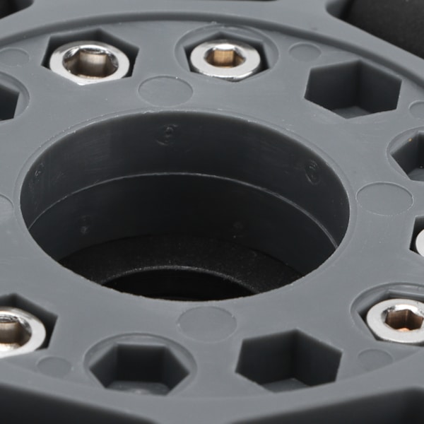 100mm Kestävät Nylon-Kumi Laakerirullat Omni-Pyörät Robottikilpa-Autojen Pyörille 14041