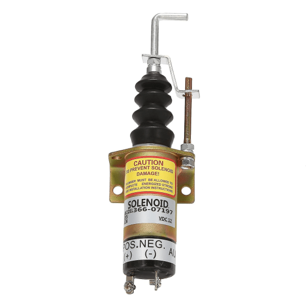 1502-12c7u2b2s1 Sa-3405t 366-07197 2-stifts 12v stoppsolenoidventil avstängningssolenoid för elektrisk så