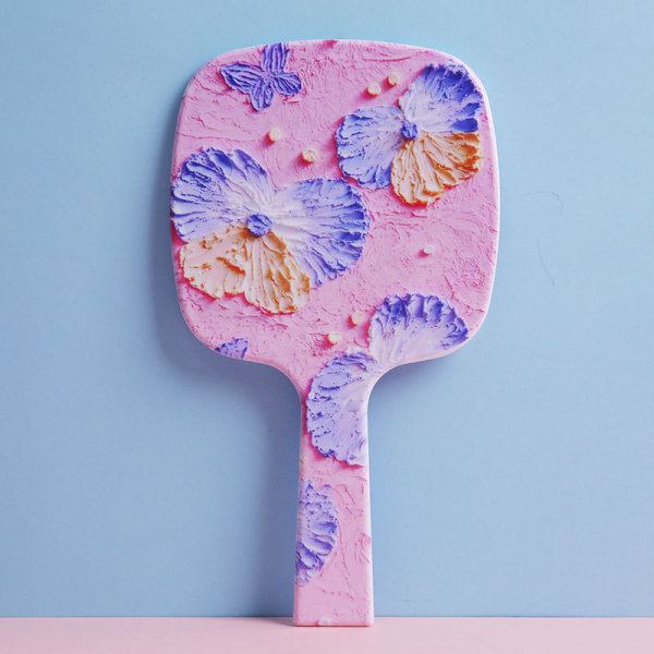 13 * 23 cm, Handspegel, Handspegel med handtag, Frisörsalong