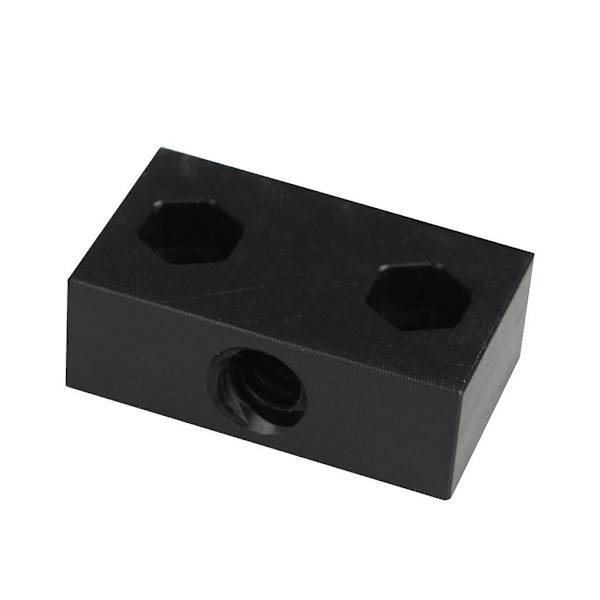 M8 8mm Trapezgevind Metalmøtrik Pladesædeblok Til 3d-print