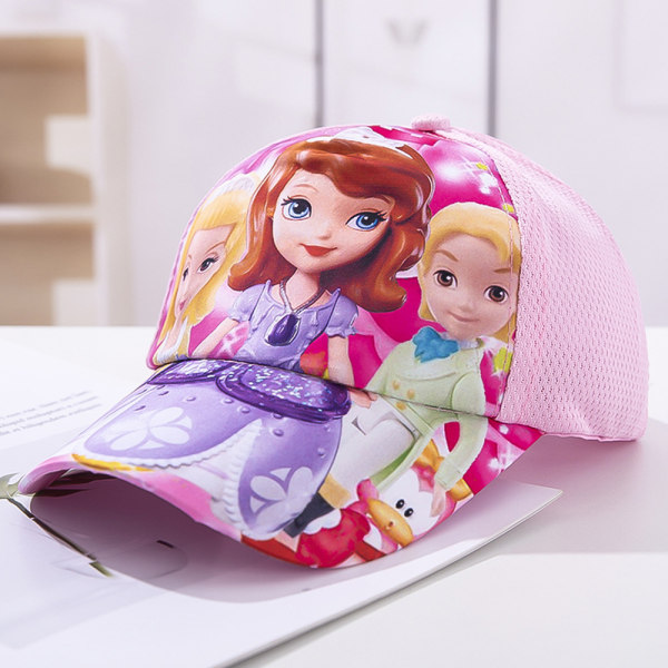 Sofia den första Mesh Baseball Cap Cap Sommar Barn Flicka Pojke Sophia the First