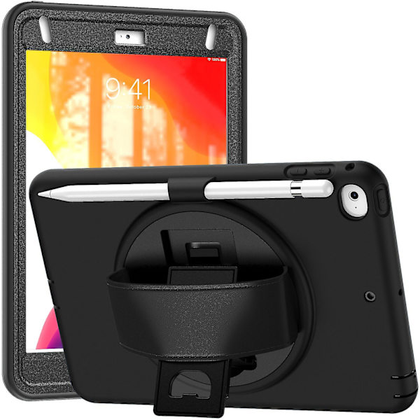Robust deksel for Ipad Mini 4/5 med håndstropp, pennholder, deksel