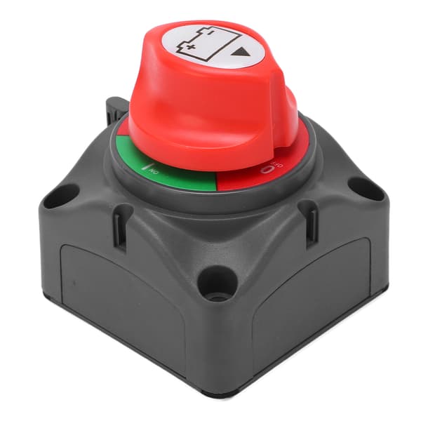 Batteriafbryder Hovedstrøm Til Fra 2 Positioner Isoleret til Bil RV ATV Båd 12V til 48V DC (BT)