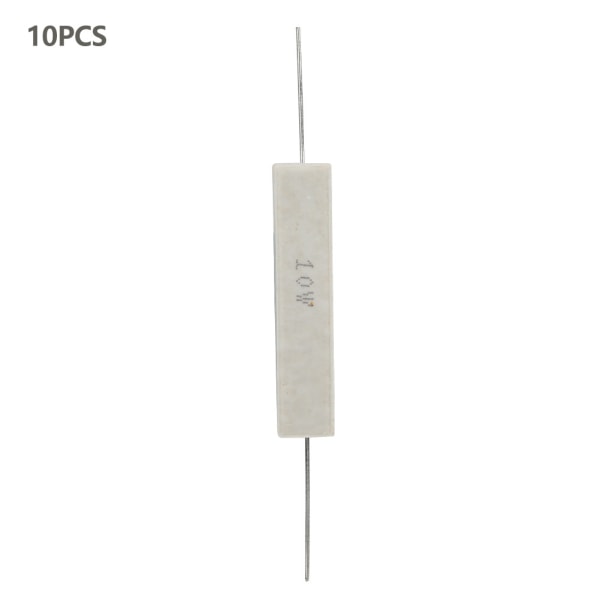 10 stk. Cement Resistor Power Stabil Ydeevne Høj Nøjagtighed ±5% 10W(2.2R)