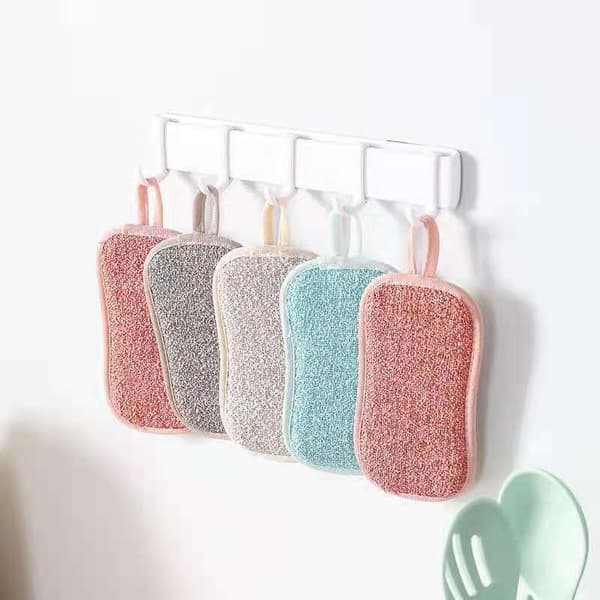 12-pack Hållbara Skrubbsvampar, Repfri Mikrofiber, ZQKLA