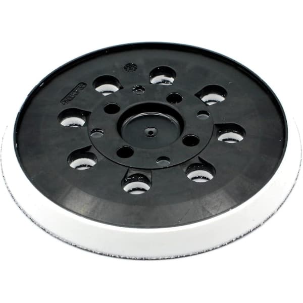 Slipeskive for Bosch (125 mm, medium hardhet) med tilbehørssystem for eksentersliper Pex 300/400 Ae / 4000 Ae / Advanced Orbit 18