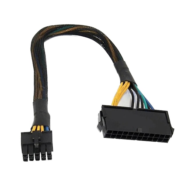 Uusi 24-pin naaras - 10-pin uros sovitinkaapelin Atx Lenovo emolevy 20 cm