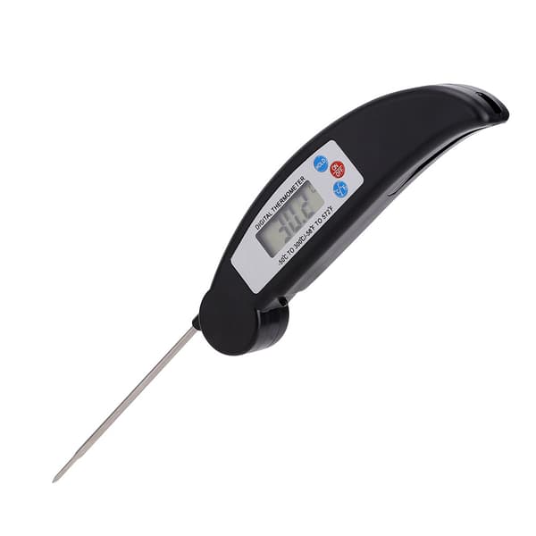 Foldbar LCD-skjerm digitalt display BBQ Grill kjøtt termometer