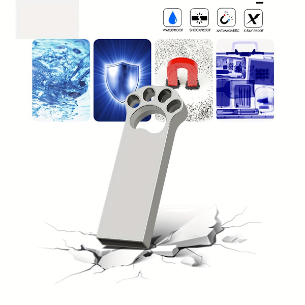 USB-minnepinne 1TB 512GB 256GB 128GB 64GB 32GB Høyhastighets Flash USB-minnepinne 512MB 256MB 128MB