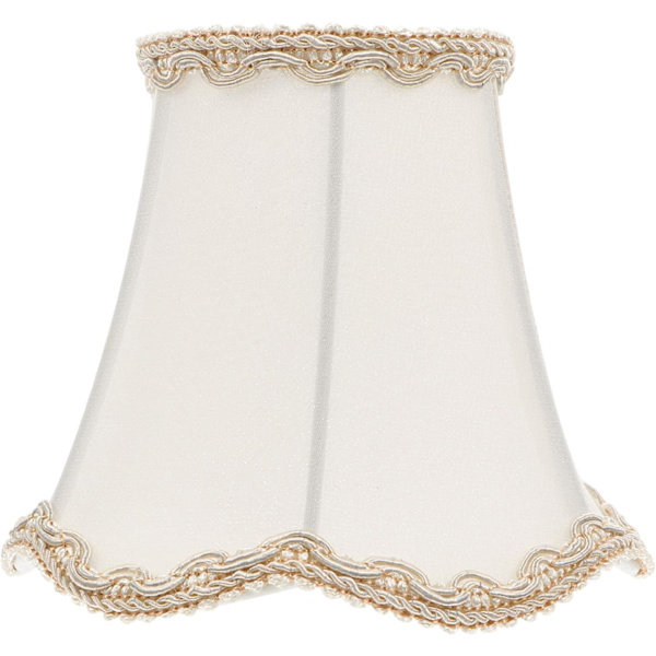 Klips-på-stofskærm til lampe - Beskyttende lampeskærm til skrivebordslampe, lysekrone, væglampe