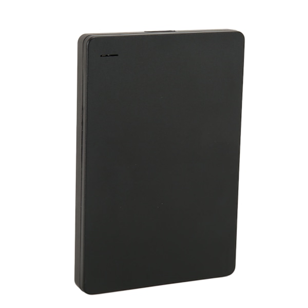 Ekstern harddisk 2,5 tommer USB 3.0 5Gbps aluminiumslegering Plug and Play Ultra Slim mobil harddisk til PC TV telefon sort 250TB 0.3