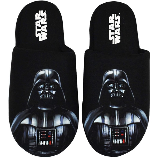 Star Wars Herre Mørk Side Darth Vader Tøfler 7 UK-8 UK Sort Sort Black 7 UK-8 UK