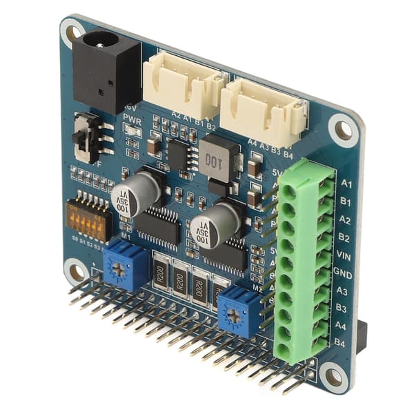 Stepper Motor Hat for Raspberry Pi HR8825 Motor Driver Chip Motor Controller Drives 2 Stepper Motors 1/32 Microstepping