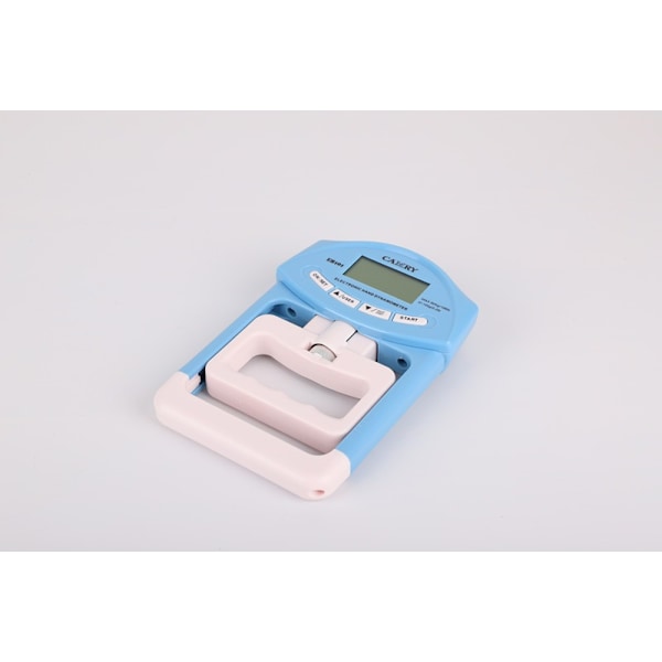 Blå Digital Hånddynamometer - Kraftmåling - Automatisk Opptak - Elektronisk Gripstyrke - 90 kg