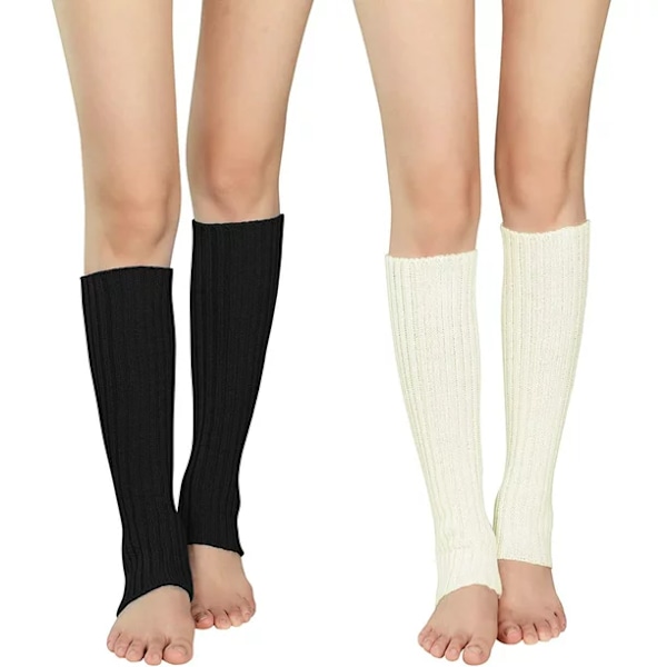 Naisten muotileggingsit 80-luvun ribitehosteella White