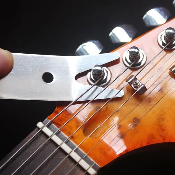 Multifunksjonell gitar knottverktøy i rustfritt stål, gitar multi jack tuner bushing for gitar bass mandolin