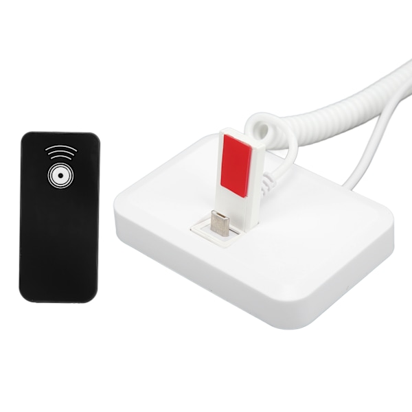 Telefon Anti-Tyveri Stativ Tyverialarm Opladningsfunktion Mobiltelefon Stativ til Forhandler Butik til Android Port