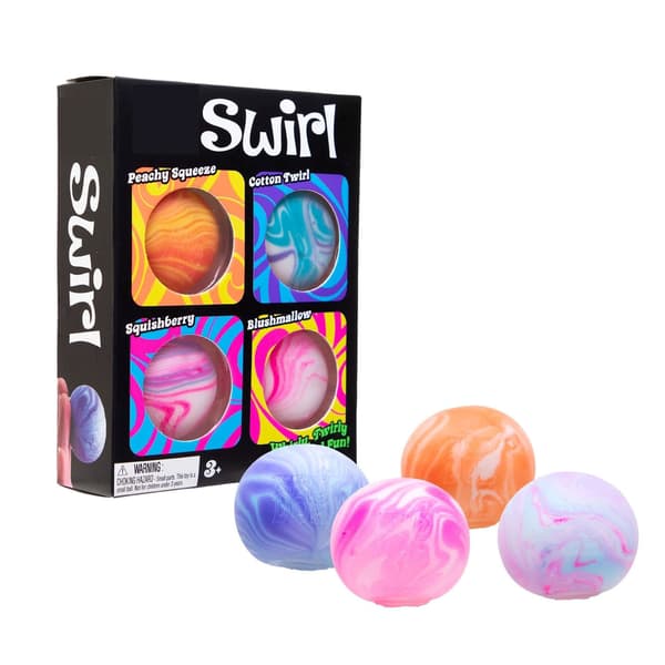 4 STK Stressaflastende Legetøj Squishy Bold Sæt Bløde Klemme Sensoriske Fidget Legetøj Afslapningsgave til Børn Voksne