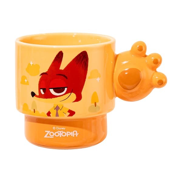 Zootopia Mugg 300ml | Tecknad Kaffekopp Gåva*300ml*Polis Leopard Officer Leopard 300ml