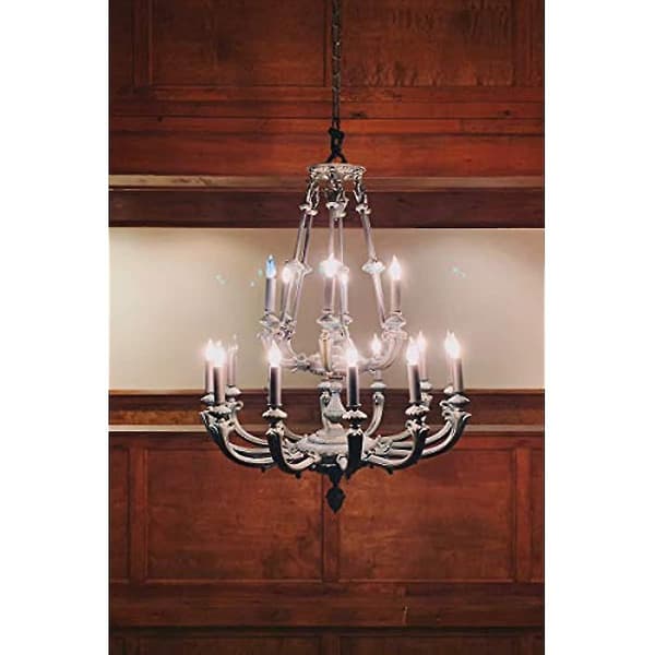 10 kpl Pieniä Helix-lamppuja 25 Selkeä Edison Helix Flame Tip -lamppu Ses E14 240v Brightfourilta