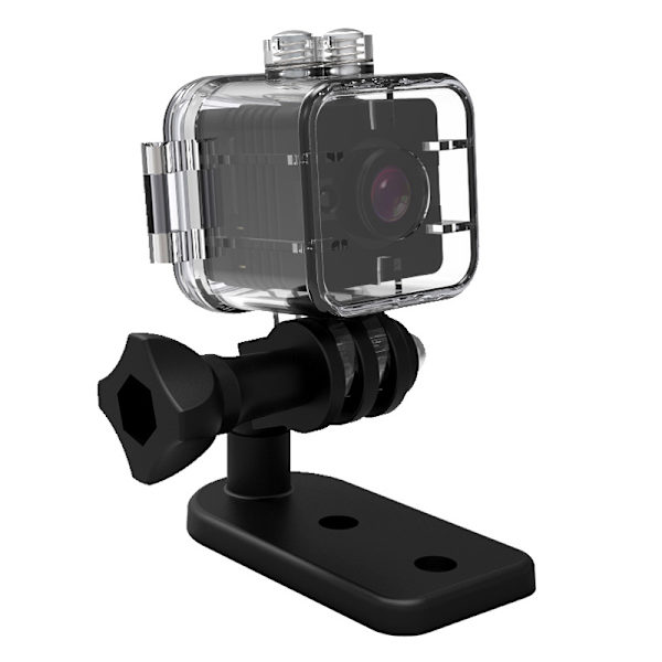 Sq12 Ultra HD Mini Wifi Fjernkamera 155 Graders Vidvinkelobjektiv (Svart)