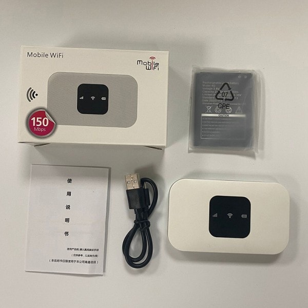 4G LTE Router WiFi Mobile Hotspot Trådlös Mifi Modem Router SI 2