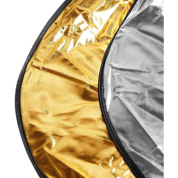 (60cm X 90cm) 2 in 1 Photo Studio Collapsible Multi-photo Disc Reflector, with Carrying Case