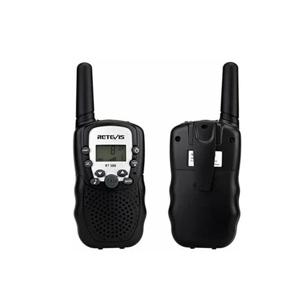 Børne Walkie Talkie (1 par, sort)