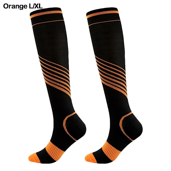Kompresjonsstrømper Elastiske strømper ORANGE L/XL L/XL oransje orange L/XL-L/XL