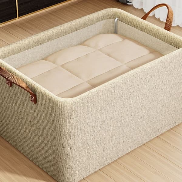Tøj Quilt Opbevaringsboks BH Organizer BEIGE beige beige oversized-oversized