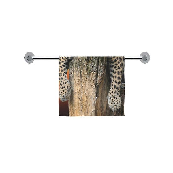 Leopard Badehåndkle Håndkle Dusjhåndkle Vaskeklut 40x70 C