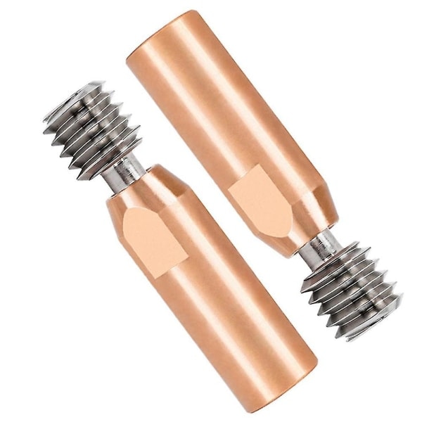 2 stk. Nf Cr10-tcrazy titanium-kobber hals kompatibel med Cr-10s Hotend Ender 3