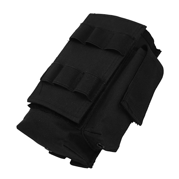 Molle Radio Pocket Mini Radio Kotelopussi Vedenpitävä Walkie Talkie Kotelo Sivutaskuilla Musta