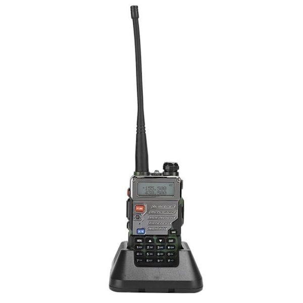 HURRISE Walkie Talkie Professional Dual Band Video Car Walkie Talkie Two Way Radio EU Plug
