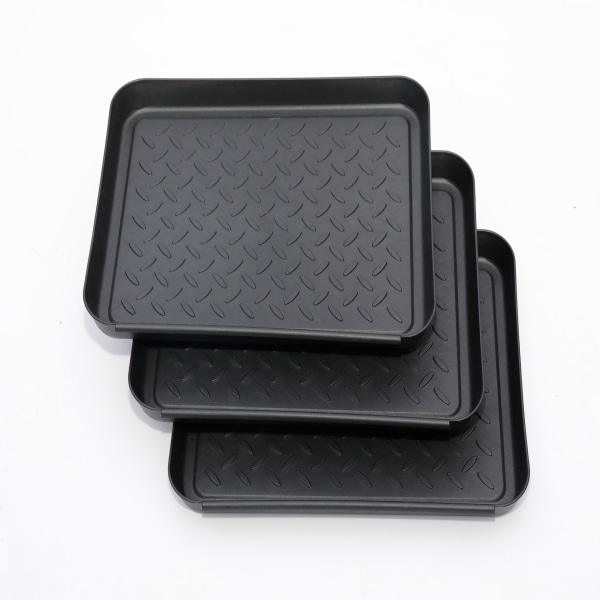 Plastiksko bakke Mud Boot bakke 3 stk universal bakke Plastik bakke Multifunktionel bakke (sæt med 3)