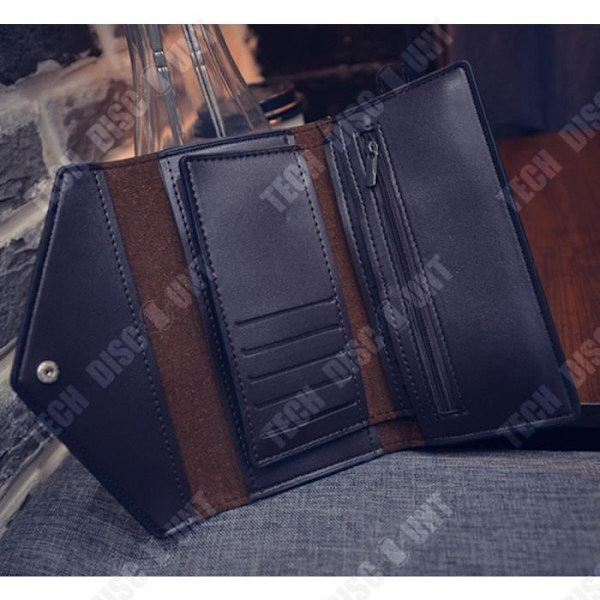 TD® Mor's Day Lær Lommebok Dame Trifold Lommebok