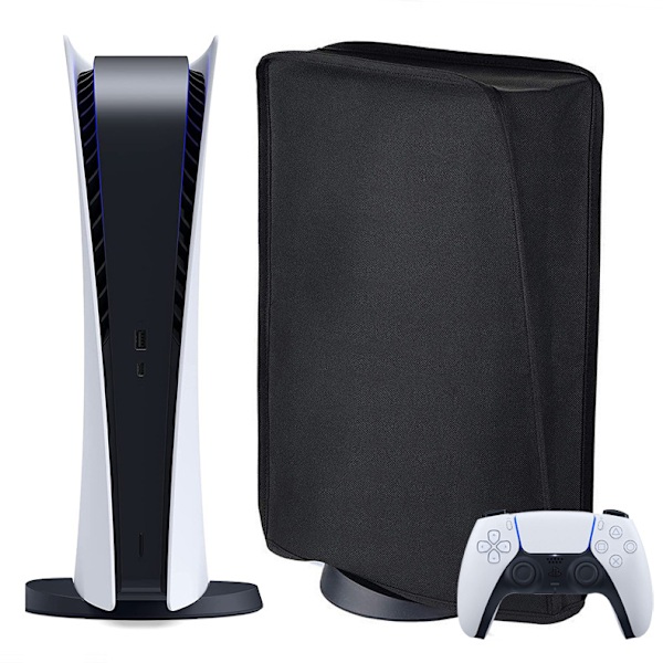 PS5 Konsol Dammskydd PS5 Dammskydd Speciellt designat för Playstation 5 Konsol Diskutgåva & Digitalutgåva