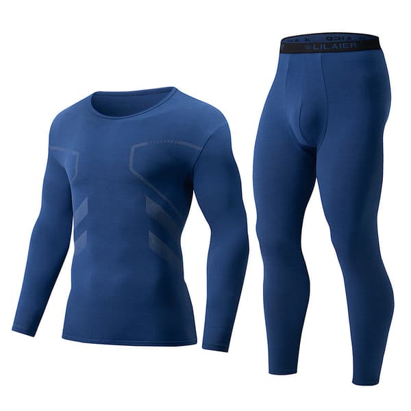Termiska Yogabyxor Set | Varma Träningsleggings 2-Pack*V2 Värme - Grå*L V2 Warmth - Gray L