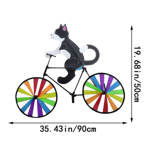 Dyre vindmølle cykel - Kattehave vindmølle dekoration