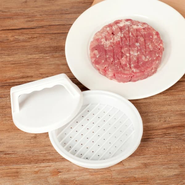 1 st Hamburgerpress Fylld Burgerpress Plast Kött Grill Fest BBQ Burgare Maker Form Hamburger Maker Köksredskap 56047
