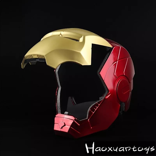 Avengers Legends Iron Man Elektronisk Hjelm Mænd Børn 1:1 Bærbar Iron Man Hjelm Knapstyring Deformeret Cosplay Rekvisitter Gaver