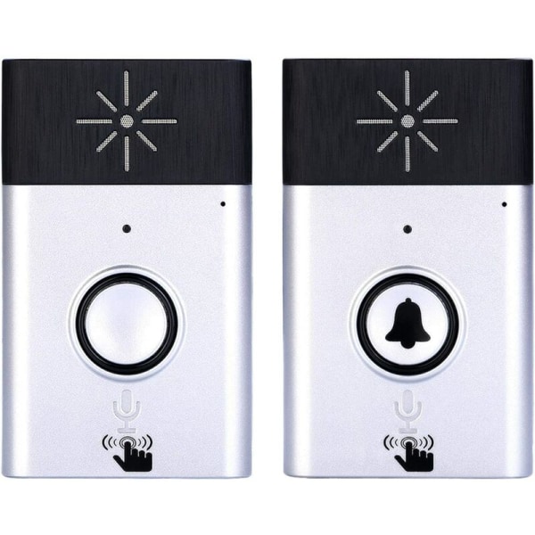 Sølv USB engelsk versjon Intercom avtakbar trådløs stemme Intercom støtte dørklokke toveis stemme Intercom egnet