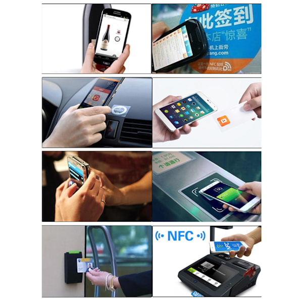 100 kpl NTAG215 NFC-kortteja NFC-tunniste, jonka Tagmo Amiibo on kirjoittanut, toimii kytkimen kanssa
