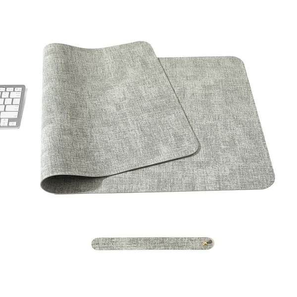 80*40cm Lädermusmatta Musmatta GRÅ 80X40CM Grå Grey 80x40cm