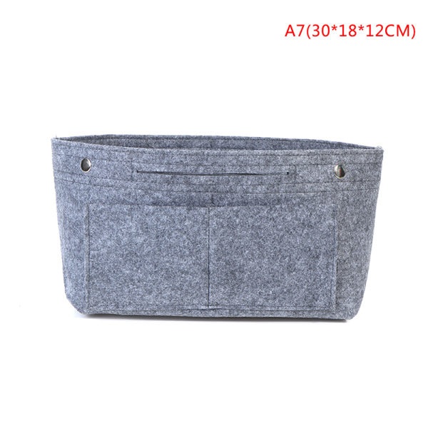 IC Handväska Organizer Väska Handväskans Insats Väska för Kvinnor A7(30*18*12CM)