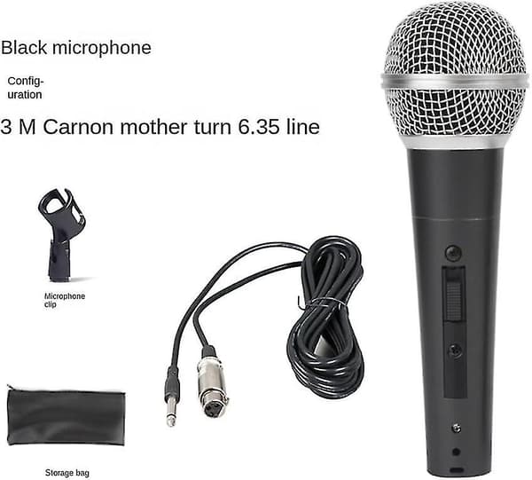 Shure Sm58 Vokal Dynamisk Kablet Mikrofon (med Afbryder) -q