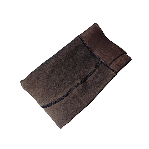 1/2 Mode Kvinders Fleeceforet Strømpebukser Termiske Strømpebukser Yderbeklædning Sort Gennemsigtig 200g Med fødder Black Translucent 200g With feet 1 Pc